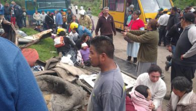 20 peregrinos heridos en Tianguistenco