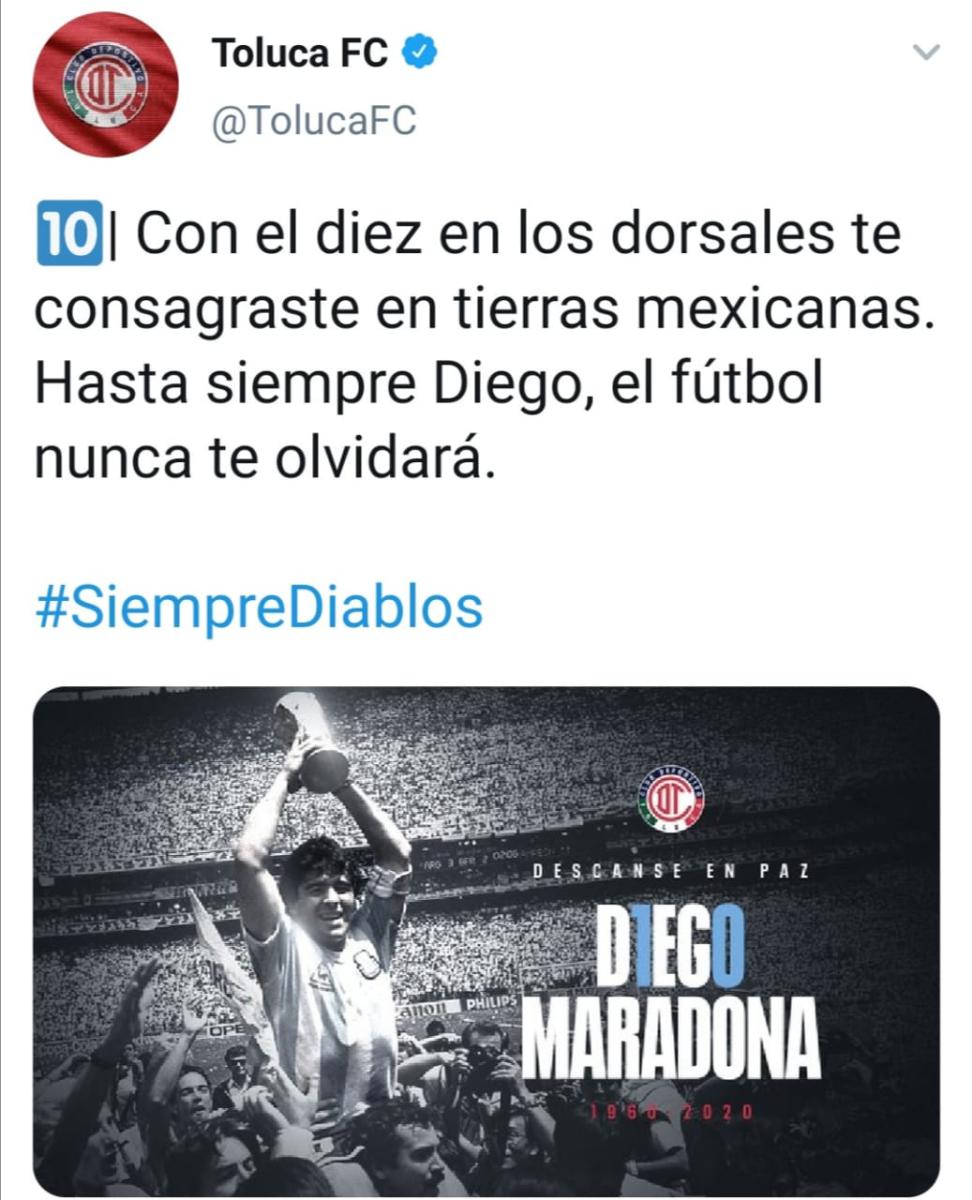 Maradona muere