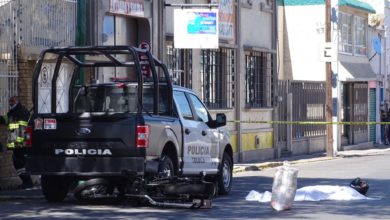 Motociclista arrollado en Toluca