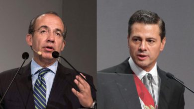 Felipe Calderón y Enrique Peña Nieto