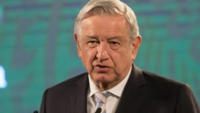 El presidente López Obrador, durante su conferencia matutina desde Palacio Nacional, el 17 de marzo de 2021. Foto Cuartoscuro