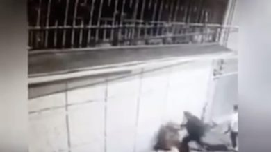 Mujer golpeada en Toluca