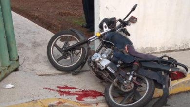 motociclista agredido