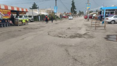 La carretera Toluca-Temoaya deteriora