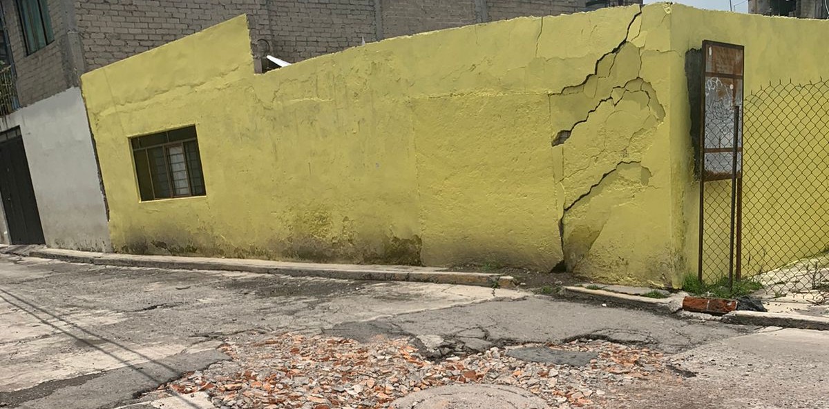 falla geológica en Toluca