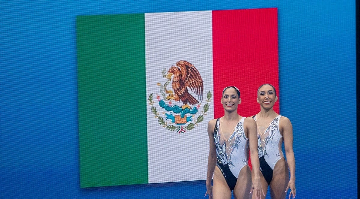 Terminan "sirenas" mexicanas en posición 12, final de nado sincronizado