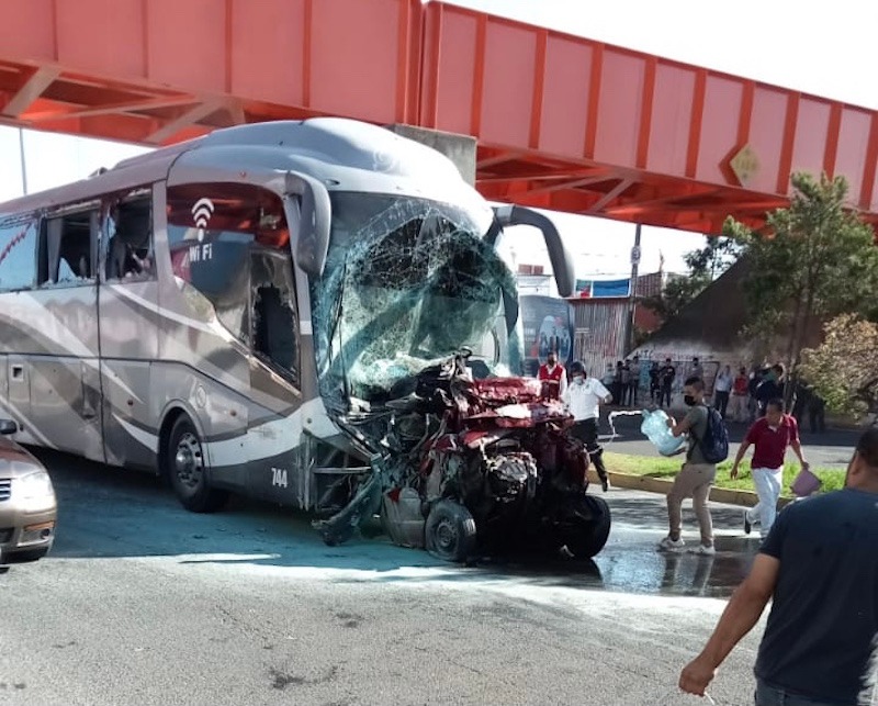 El accidente se registró en Veracruz