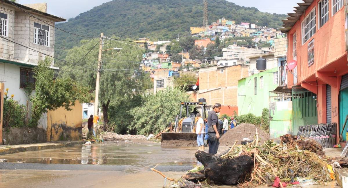 inundaciones en Ecatepec