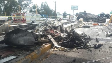 El accidente se registró en Chalco