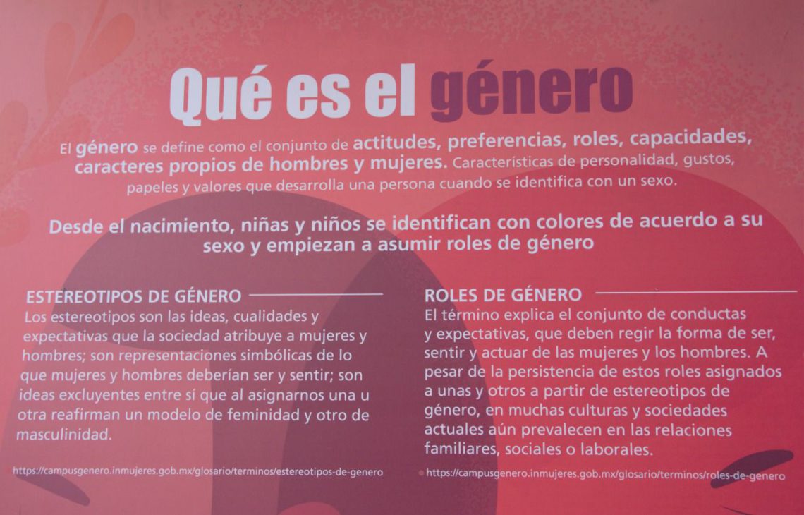 exposición itinerante "Mujeres en México, la igualdad es posible"