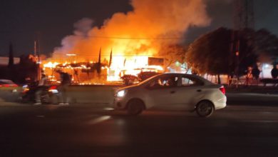 incendio sobre México-Pachuca