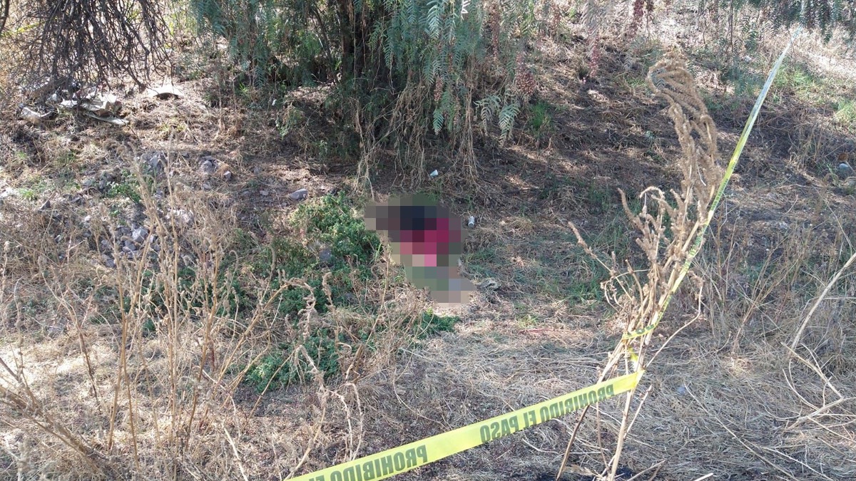 Mujer muerta en la autopista México-Pirámides
