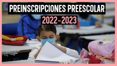 Preinscripciones preescolar 2022 Estado de México