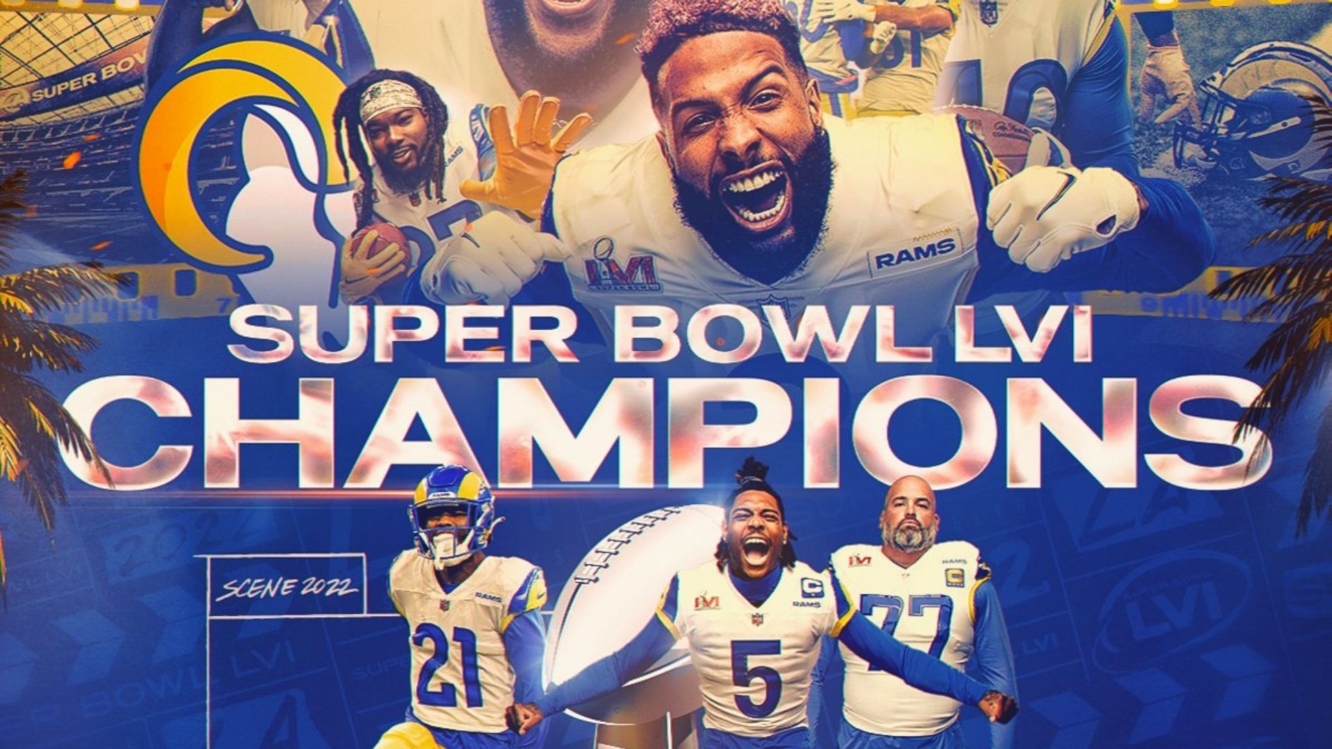 Rams se llevan el Super Bowl LVI
