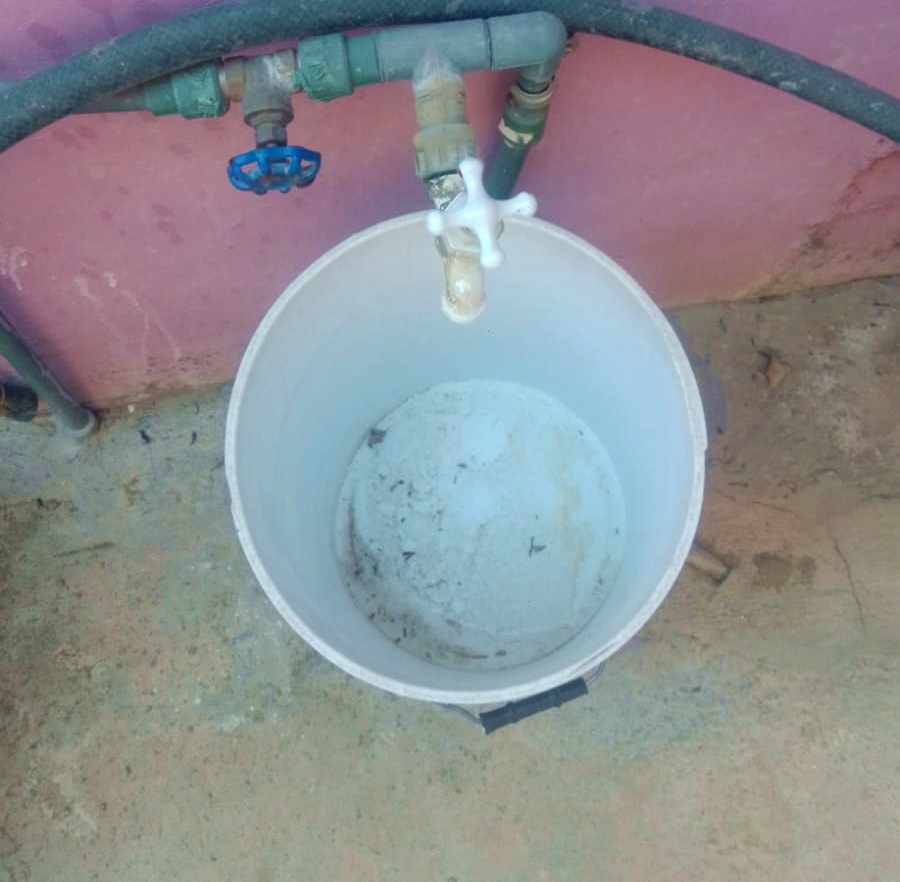 pipa de agua en Temamatla
