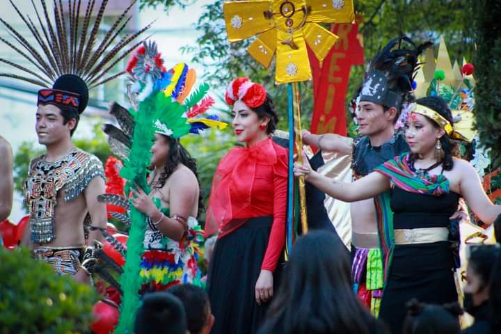 Entre colores, música y diversión Acambay dio inicio a la Fiesta primavera