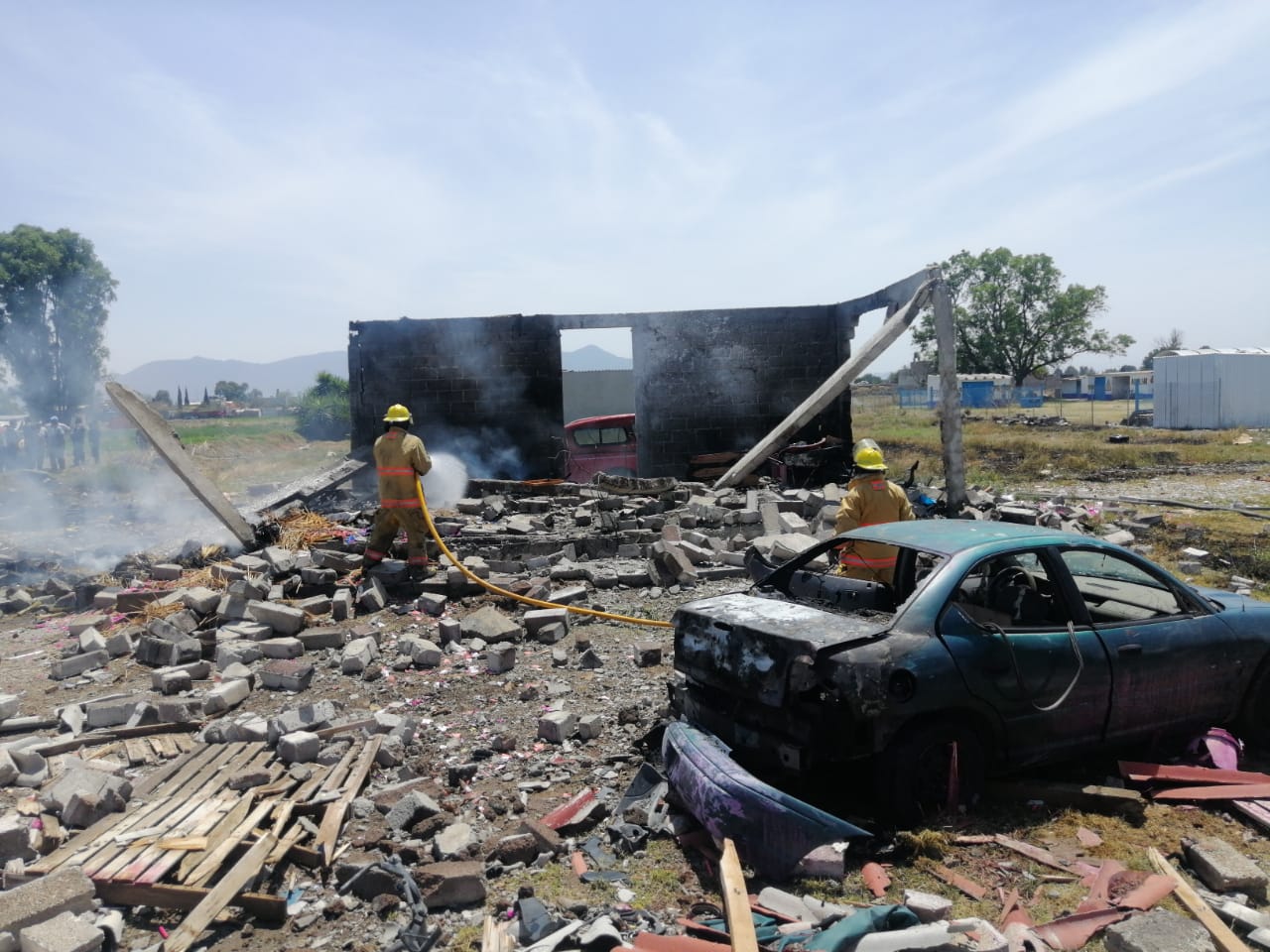 explosión de polvorín en Tultepec