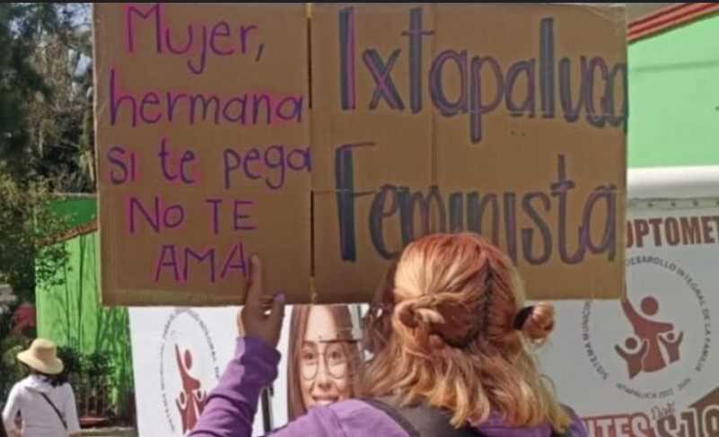 feministas en Ixtapaluca
