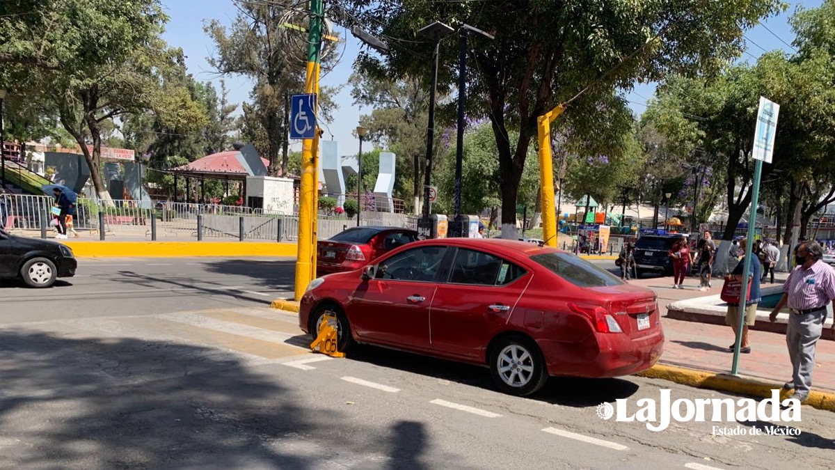 parquímetros en Ecatepec