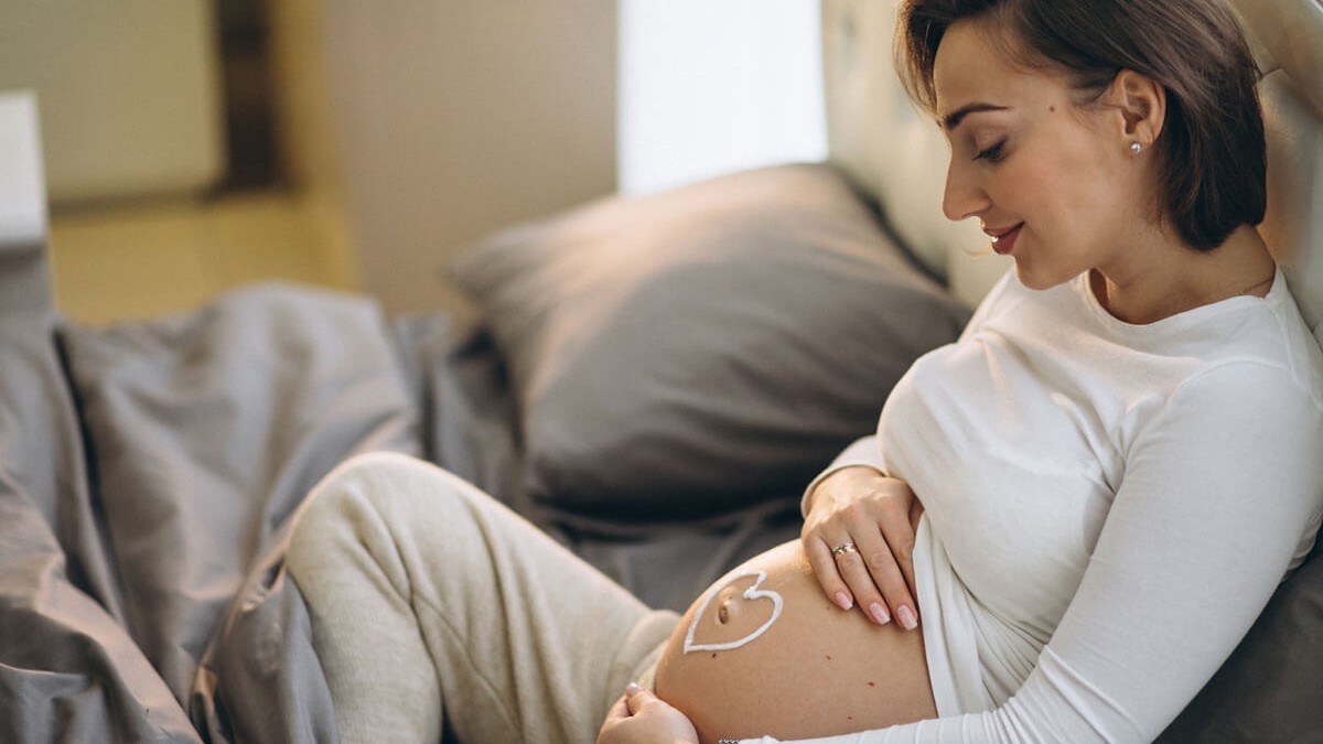 Женщина забеременела в 55. Схватки у беременных женщин.