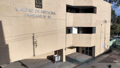 Hospital dañado por sismo en Ecatepec