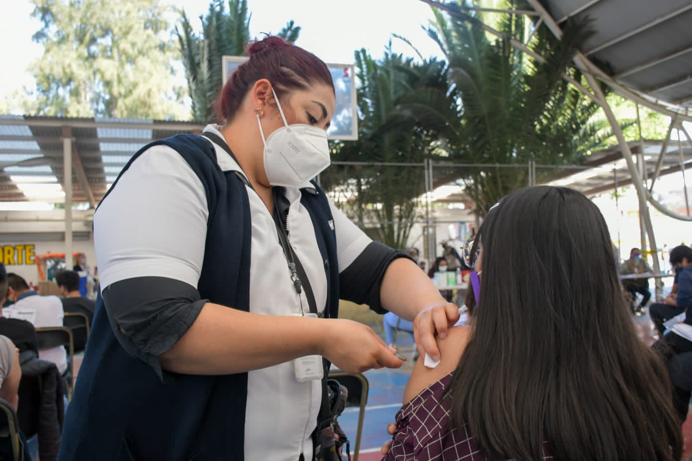 Vacunación contra Covid-19 para menores en Nezahualcóyotl