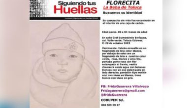 bebé abandonada en Toluca