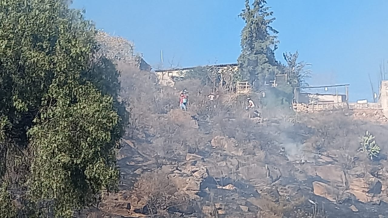 incendio en Ixtapaluca