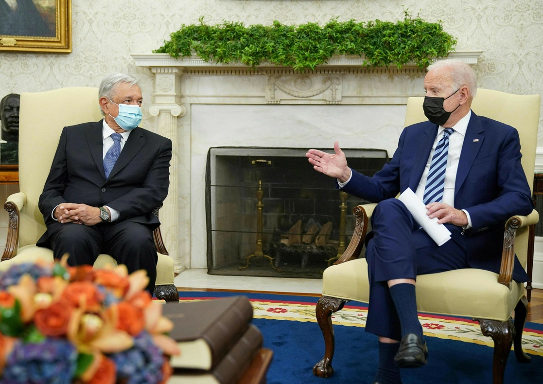 La conversación entre Andrés Manuel López Obrador y Joe Biden se dará a cuatro días (11 de mayo) en que Estados Unidos elimine las restricciones migratorias del llamado Título 42. Foto: La Jornada