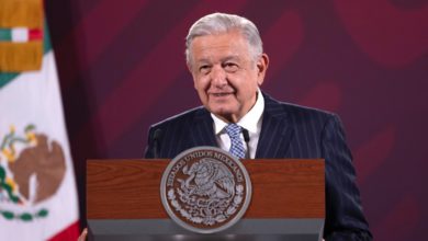Andrés Manuel López Obrador sostuvo que los integrantes de la Coordinadora Nacional de Trabajadores de la Educación (CNTE) fueron atendidos y que se tomaron en cuenta sus peticiones. Foto: Presidencia