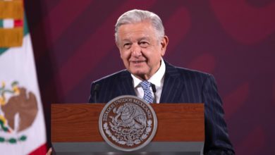 Andrés Manuel López Obrador comentó que son al rededor de 50 personas las que están desaparecidas, pero confía en que se podrán localizar. Foto: Presidencia