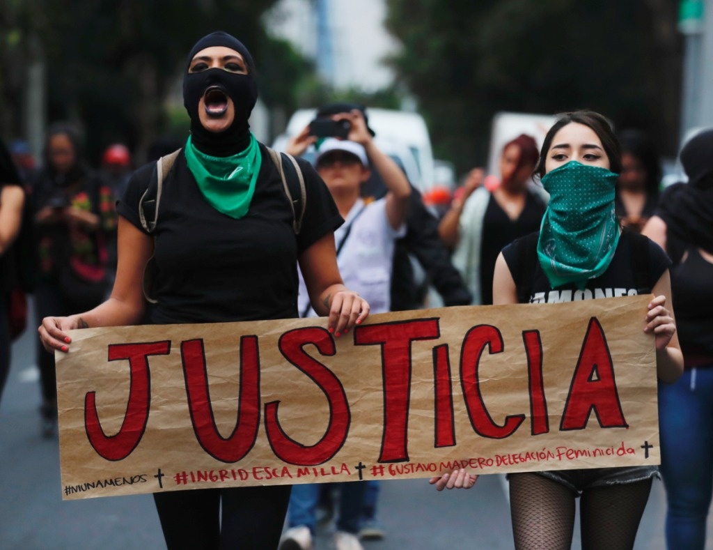 Por el tema de los feminicidios, el Estado de México es el que encabeza la lista con 42 carpetas de investigación, mientras que Nuevo León es el segundo con 29. Foto: La Jornada
