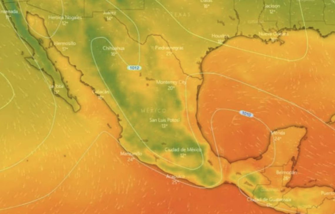 Servicio Meteorológico Nacional (SMN) alerta a varios municipios de México por ola de calor.