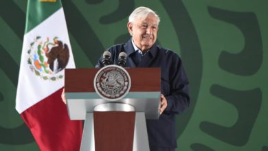 Andrés Manuel López Obrador comentó que las causas del asesinato de José Guadalupe Fuentes Brito, el cual fue en la Autopista del Sol el sábado por la noche, y la de su hijo José Manuel Fuentes ya se está investigando, Foto: Presidencia