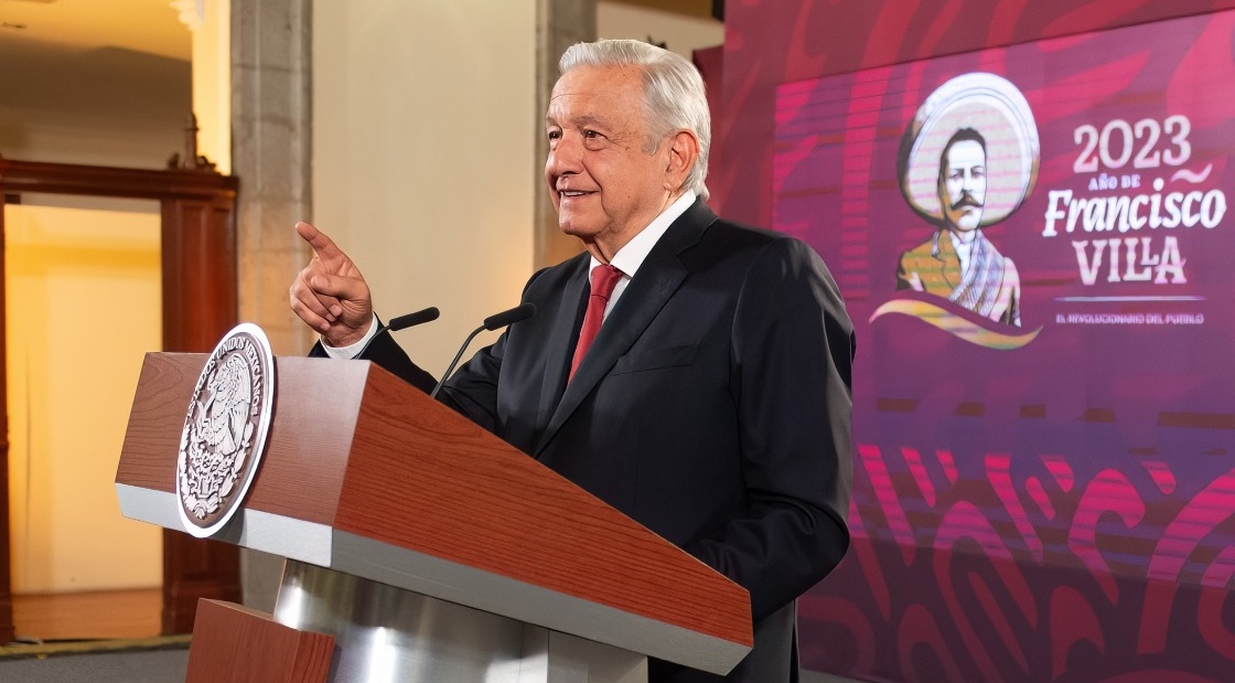 Andrés Manuel López Obrador aseguró que el proceso de elección fue una comedia, una farsa y que nunca se había visto en la historia. Foto: Presidencia