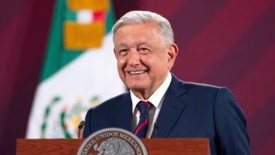 Andrés Manuel López Obrador que impulsará una creación de un gran almacén de medicamentos en la Ciudad de México para que suministre a todas las entidades. Foto: Presidencia