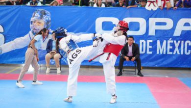 Foto de la Copa de Taekwondo en el Estado de México 2023.