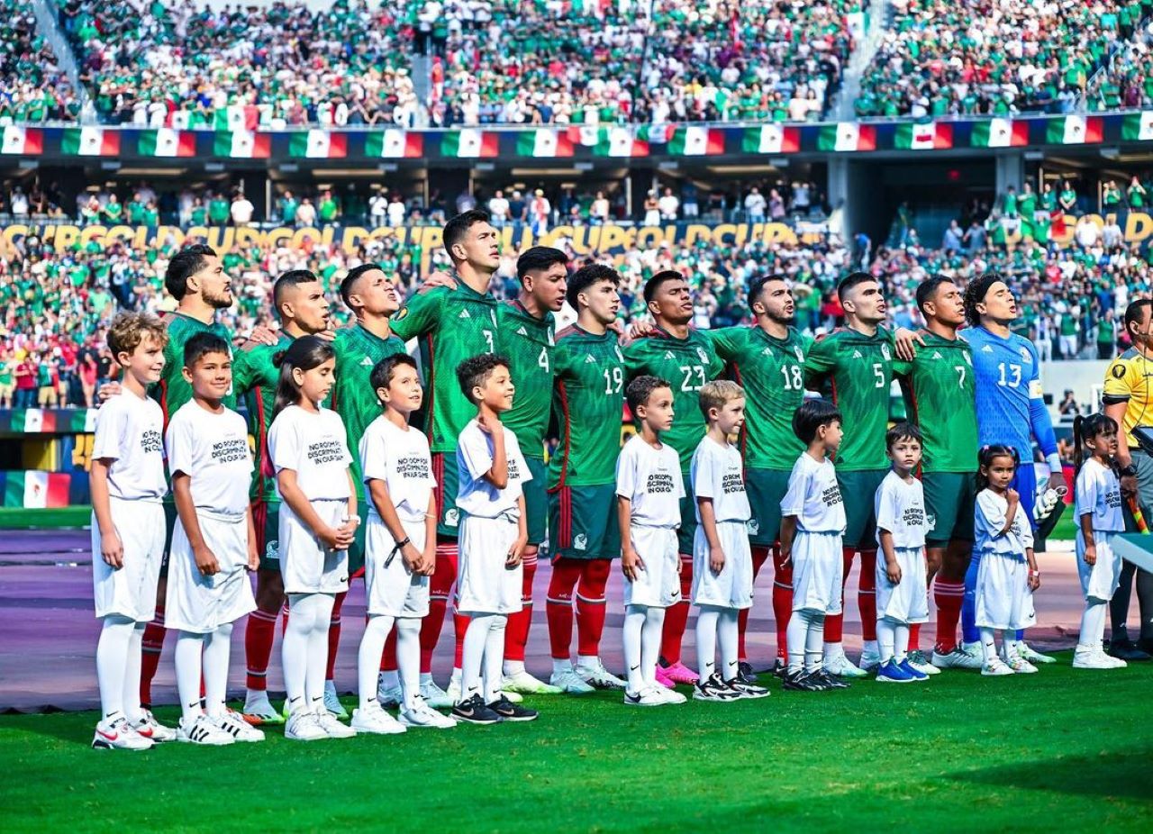 Foto de la Selección de México, que se enfrentará este sábado a Australia en vivo.