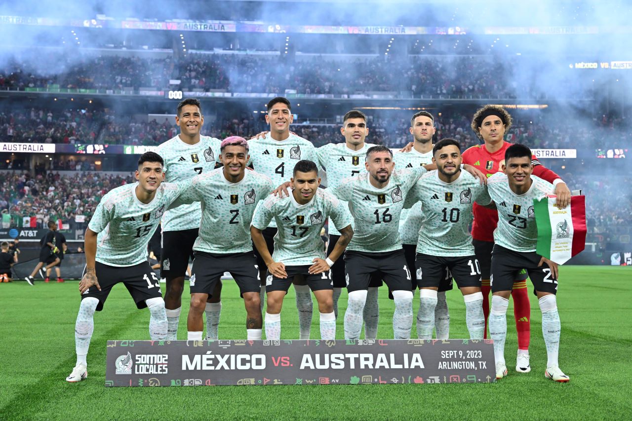 Foto de la Selección de México, que se enfrentará a Uzbekistán en vivo a partir de las 18:00 horas.