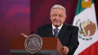 Andrés Manuel López Obrador aclaró que se perdió la comunicación y debido a ello no se tenía un reporte exacto de las víctimas, pero sí de los daños materiales. Foto: Presidencia