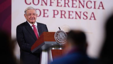 Andrés Manuel López Obrador aseguró que esperar traer buenas noticias durante el encuentro bilateral que se llevará acabo jueves y viernes en San Francisco, California. Foto: Presidencia