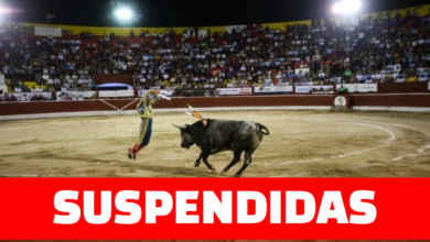 Foto de corridas de toros, que quedaron suspendidas luego de una orden de una jueza.