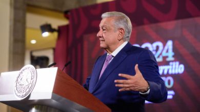 El Presidente Andrés Manuel López Obrador criticó que la Judicatura Federal dejó entrar una denuncia anónima a la que le dieron celeridad. Foto: Presidencia.