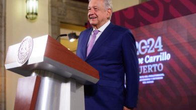 El Presidente Andrés Manuel López Obrador consideró que solicitaran la cancelación de una conferencia de prensa en donde se está haciendo valer el derecho del pueblo a la información. Foto: Presidencia