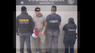 El creador de contenido Rodolfo Márquez fue detenido por elementos de la Fiscalía General de Justicia del Estado de México (FGJEM) luego de que agredió físicamente a una mujer en un centro comercial en Naucalpan. Foto: Fiscalía Edomex